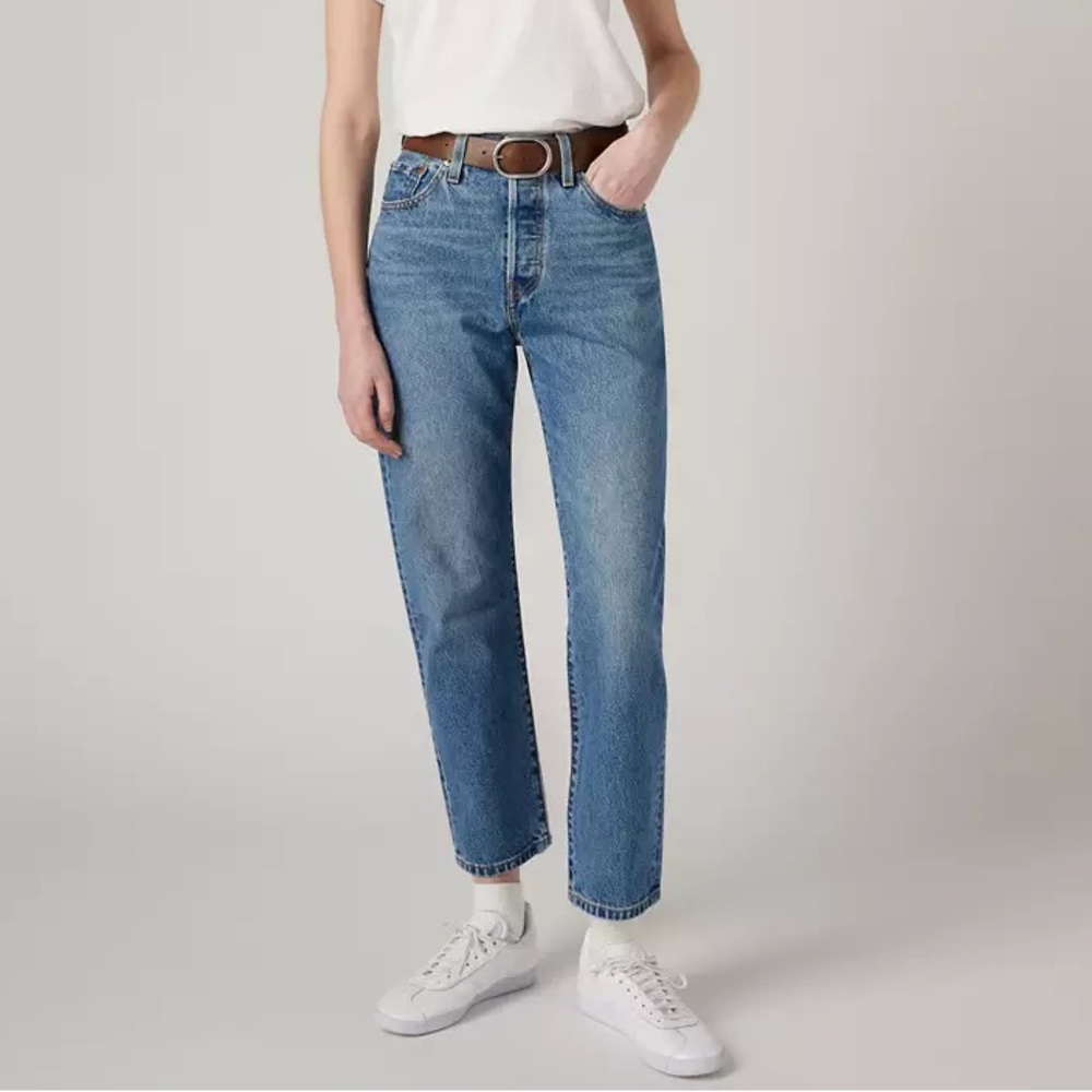 Levi's Blue Straight Leg Jeans